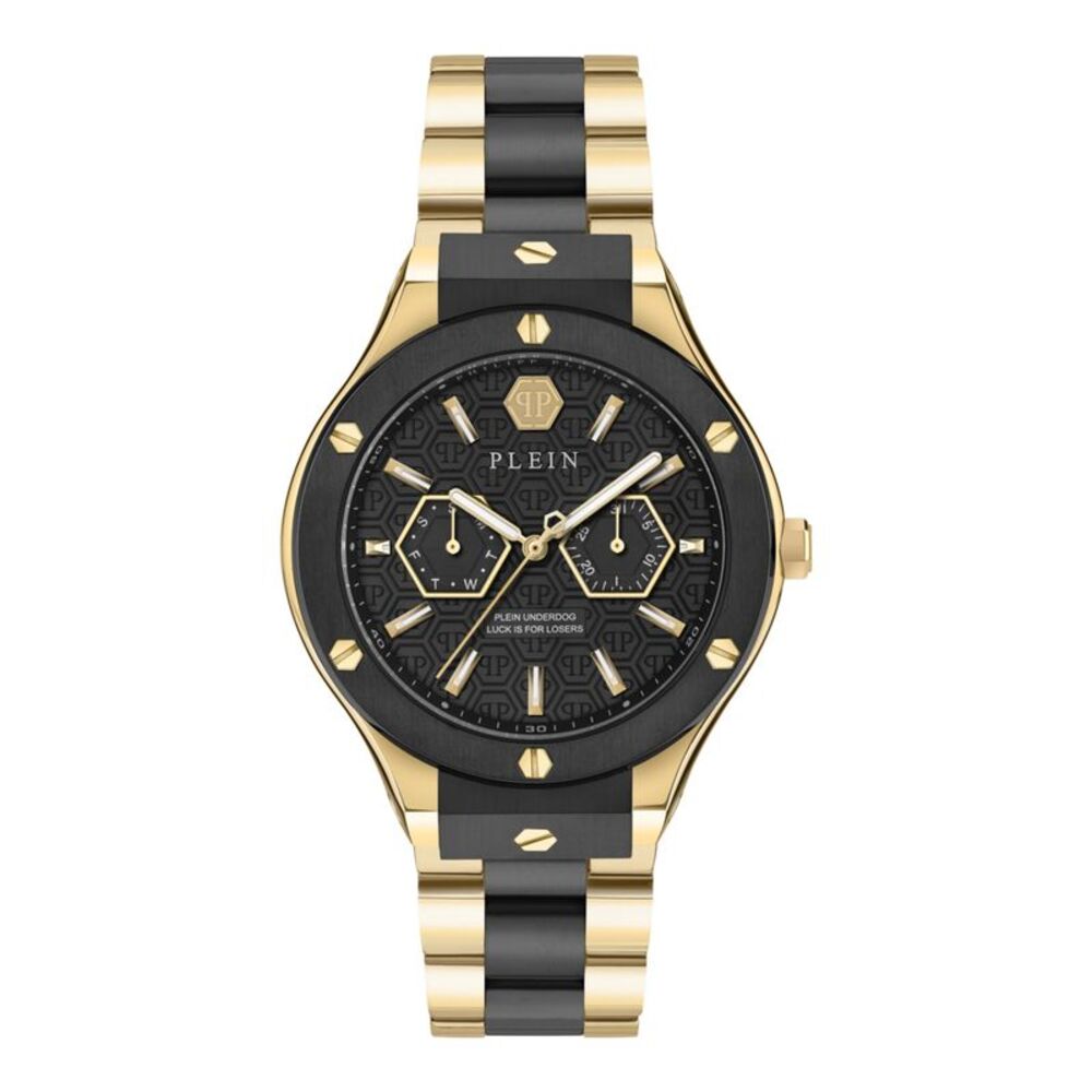 Philipp Plein Plein Underdog Multifunction Bracelet Watch Two Tone Mens